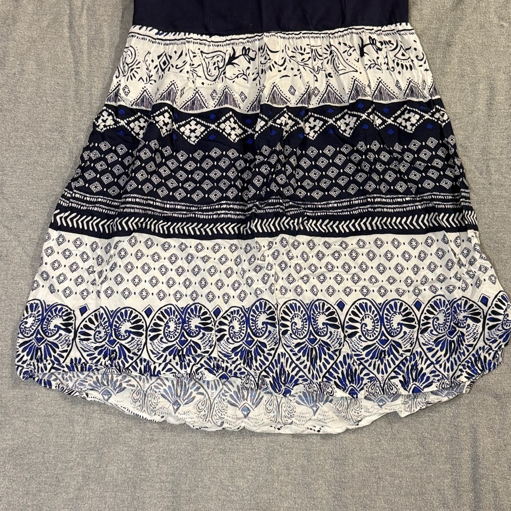 Roxy Dark Blue Ruched Top - Picture 3 of 8